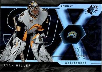 #71 Ryan Miller - Buffalo Sabres - 2007-08 SPx Hockey