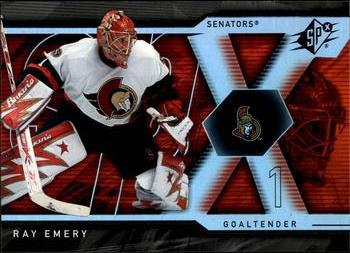 #79 Ray Emery - Ottawa Senators - 2007-08 SPx Hockey
