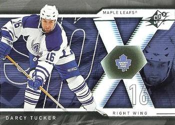 #84 Darcy Tucker - Toronto Maple Leafs - 2007-08 SPx Hockey