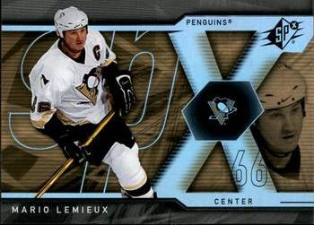 #100 Mario Lemieux - Pittsburgh Penguins - 2007-08 SPx Hockey