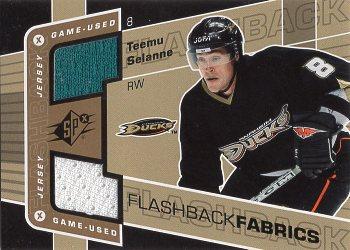 #125 Teemu Selanne - Anaheim Ducks - 2007-08 SPx Hockey