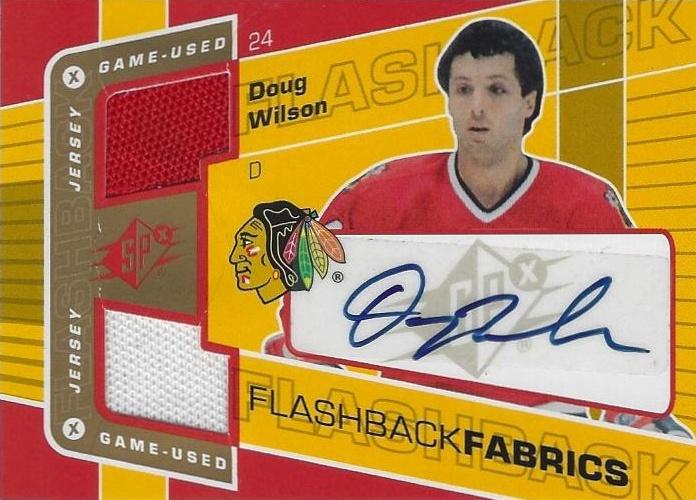 #134 Doug Wilson - Chicago Blackhawks - 2007-08 SPx Hockey