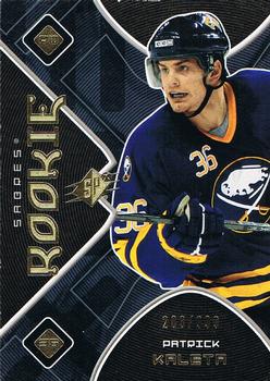 #153 Patrick Kaleta - Buffalo Sabres - 2007-08 SPx Hockey