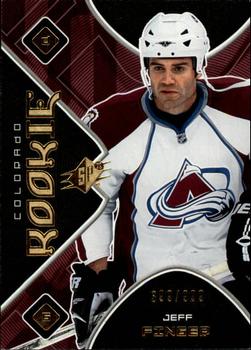 #159 Jeff Finger - Colorado Avalanche - 2007-08 SPx Hockey