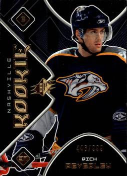 #169 Rich Peverley - Nashville Predators - 2007-08 SPx Hockey