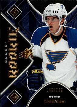 #177 Steve Wagner - St. Louis Blues - 2007-08 SPx Hockey