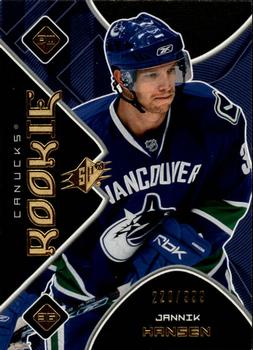 #179 Jannik Hansen - Vancouver Canucks - 2007-08 SPx Hockey