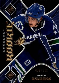 #180 Mason Raymond - Vancouver Canucks - 2007-08 SPx Hockey