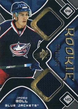 #186 Jared Boll - Columbus Blue Jackets - 2007-08 SPx Hockey