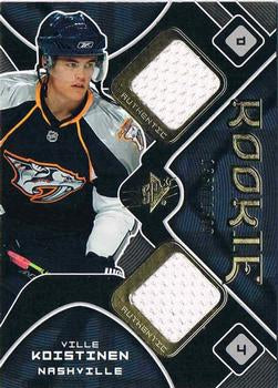 #194 Ville Koistinen - Nashville Predators - 2007-08 SPx Hockey