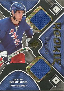 #197 Daniel Girardi - New York Rangers - 2007-08 SPx Hockey