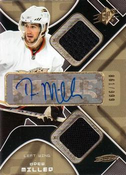 #202 Drew Miller - Anaheim Ducks - 2007-08 SPx Hockey