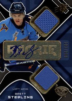 #204 Brett Sterling - Atlanta Thrashers - 2007-08 SPx Hockey