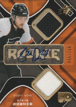 #212 Steve Downie - Philadelphia Flyers - 2007-08 SPx Hockey