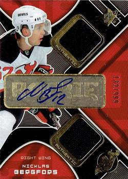 #220 Nicklas Bergfors - New Jersey Devils - 2007-08 SPx Hockey