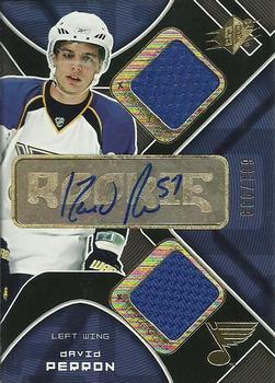 #228 David Perron - St. Louis Blues - 2007-08 SPx Hockey