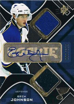 #229 Erik Johnson - St. Louis Blues - 2007-08 SPx Hockey
