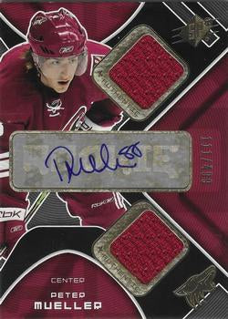 #235 Peter Mueller - Phoenix Coyotes - 2007-08 SPx Hockey