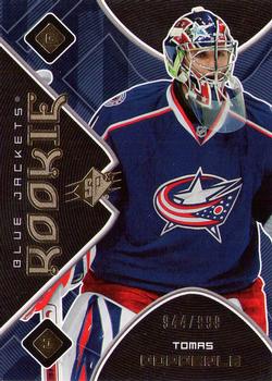 #160 Tomas Popperle - Columbus Blue Jackets - 2007-08 SPx Hockey
