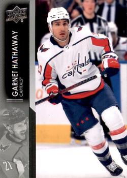 #661 Garnet Hathaway - Washington Capitals - 2021-22 Upper Deck Hockey