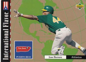 #108 Jose Herrera - Modesto A's - 1995 Upper Deck Minor League Baseball