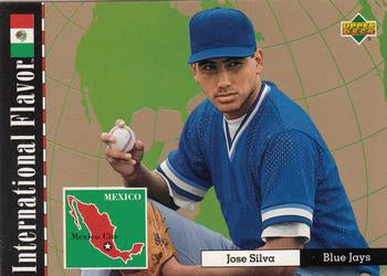 #113 Jose Silva - Dunedin Blue Jays - 1995 Upper Deck Minor League Baseball