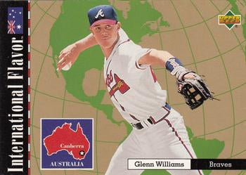 #115 Glenn Williams - Danville Braves - 1995 Upper Deck Minor League Baseball