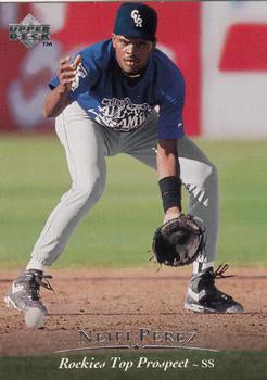 #117 Neifi Perez - Central Valley Rockies - 1995 Upper Deck Minor League Baseball