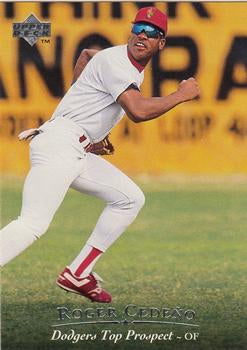 #13 Roger Cedeno - Albuquerque Dukes - 1995 Upper Deck Minor League Baseball