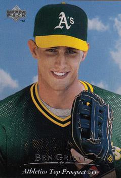 #150 Ben Grieve - Southern Oregon Athletics - 1995 Upper Deck Minor League Baseball