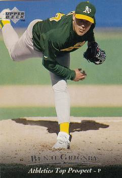 #153 Benji Grigsby - Modesto A's - 1995 Upper Deck Minor League Baseball