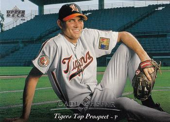 #154 Cade Gaspar - Lakeland Tigers - 1995 Upper Deck Minor League Baseball