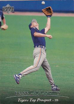 #157 Frank Catalanotto - Fayetteville Generals - 1995 Upper Deck Minor League Baseball