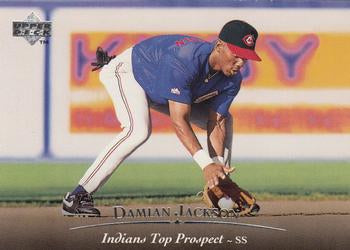 #179 Damian Jackson - Canton-Akron Indians - 1995 Upper Deck Minor League Baseball