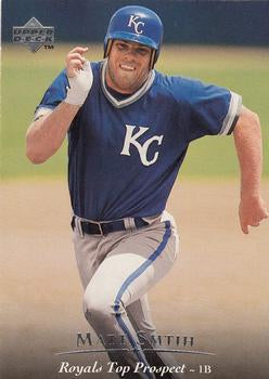#180 Matt Smith - GCL Royals - 1995 Upper Deck Minor League Baseball