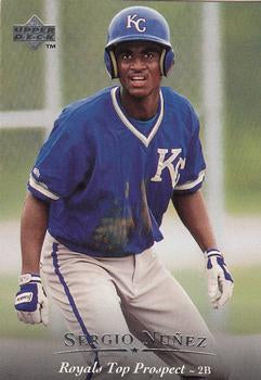 #185 Sergio Nunez - GCL Royals - 1995 Upper Deck Minor League Baseball
