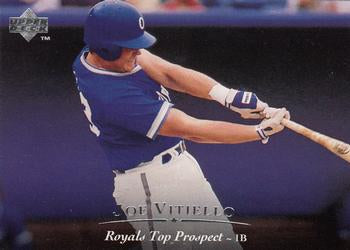 #190 Joe Vitiello - Omaha Royals - 1995 Upper Deck Minor League Baseball