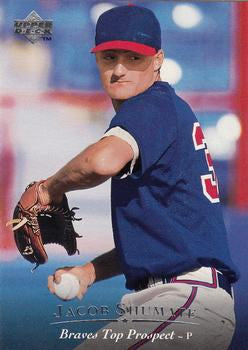 #191 Jacob Shumate - Danville Braves - 1995 Upper Deck Minor League Baseball