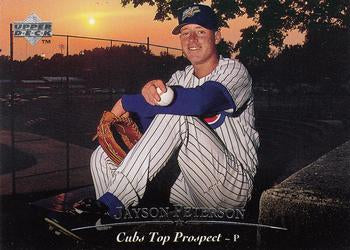 #196 Jayson Peterson - Huntington Cubs - 1995 Upper Deck Minor League Baseball