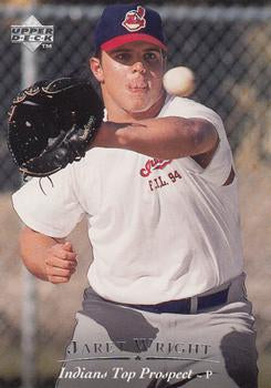 #201 Jaret Wright - Burlington Indians - 1995 Upper Deck Minor League Baseball