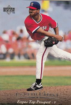 #204 Ugueth Urbina - Harrisburg Senators - 1995 Upper Deck Minor League Baseball