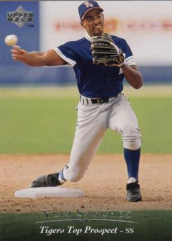 #206 Yuri Sanchez - Lakeland Tigers - 1995 Upper Deck Minor League Baseball