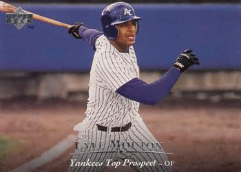 #208 Lyle Mouton - Albany-Colonie Yankees - 1995 Upper Deck Minor League Baseball