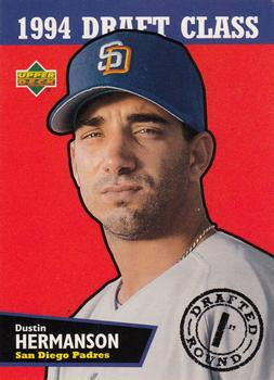 #217 Dustin Hermanson - Wichita Wranglers - 1995 Upper Deck Minor League Baseball