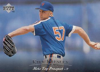 #30 Kirk Presley - St. Lucie Mets - 1995 Upper Deck Minor League Baseball