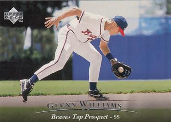#34 Glenn Williams - Danville Braves - 1995 Upper Deck Minor League Baseball