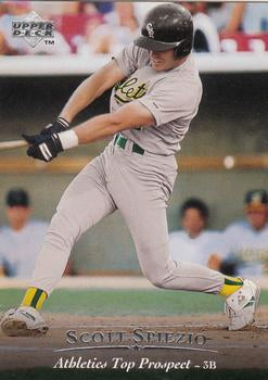 #37 Scott Spiezio - Modesto A's - 1995 Upper Deck Minor League Baseball