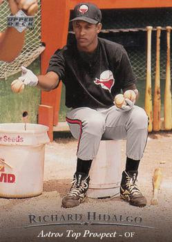 #38 Richard Hidalgo - Quad City River Bandits - 1995 Upper Deck Minor League Baseball