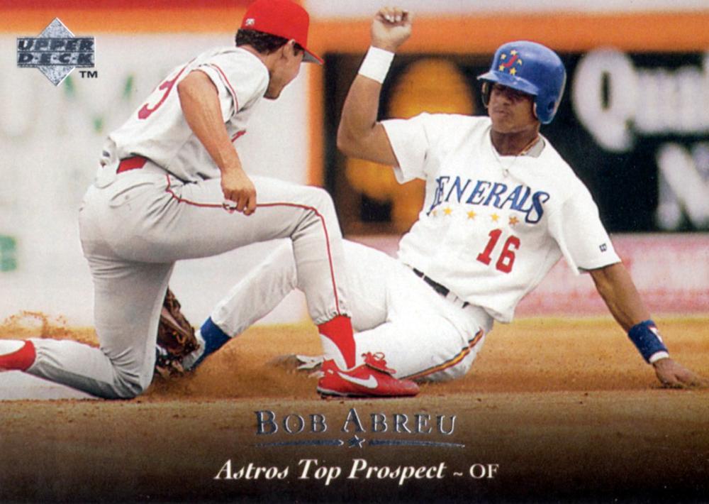#48 Bob Abreu - Jackson Generals - 1995 Upper Deck Minor League Baseball