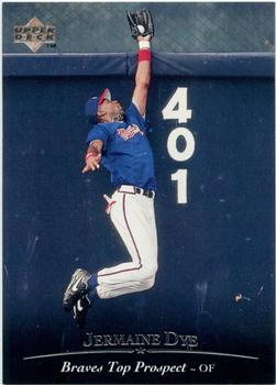 #93 Jermaine Dye - Macon Braves - 1995 Upper Deck Minor League Baseball